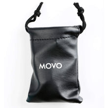 Movo Executive Lavalier Clip-on Interview Microphone Carrying Pouch