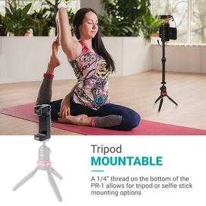 Tripod mountable smartphone rig