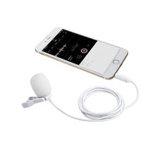 movo pm10w smartphone white lavalier microphone