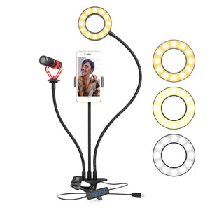 Movo VGC-3 Vlogging Light Ring Kit